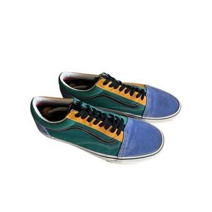 Vans Men's Colorblocked Off The Wall Old Skool Casual Sneakers Size 10.5